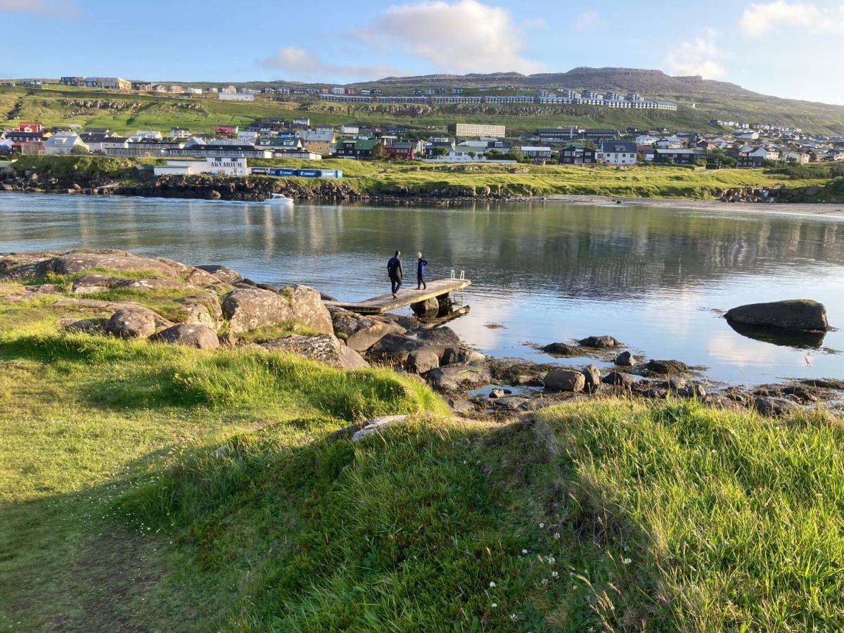 Traditional Faroese House In Torshavns City Center Extérieur photo