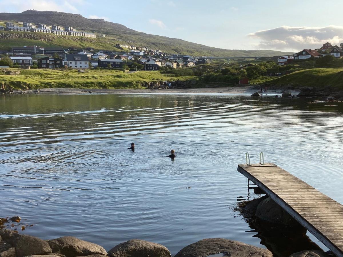Traditional Faroese House In Torshavns City Center Extérieur photo